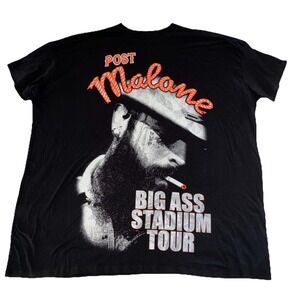 Post Malone T Shirt Dress One Size Big Ass Stadium Tour Oversized NEW‎ *spots